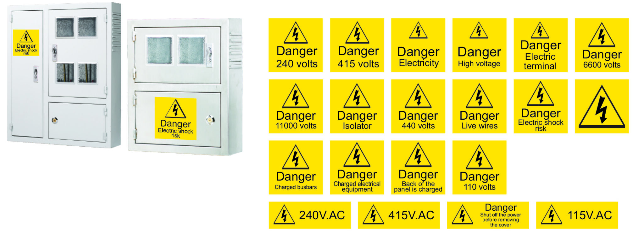 ELECTRICAL SAFETY LABELS - SafeLock LOTO Solutions